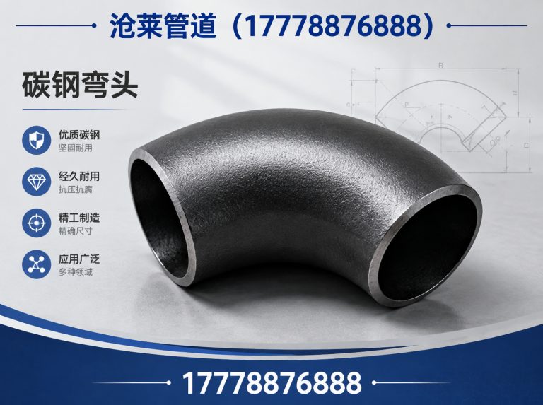 泊头市碳钢弯头展示图